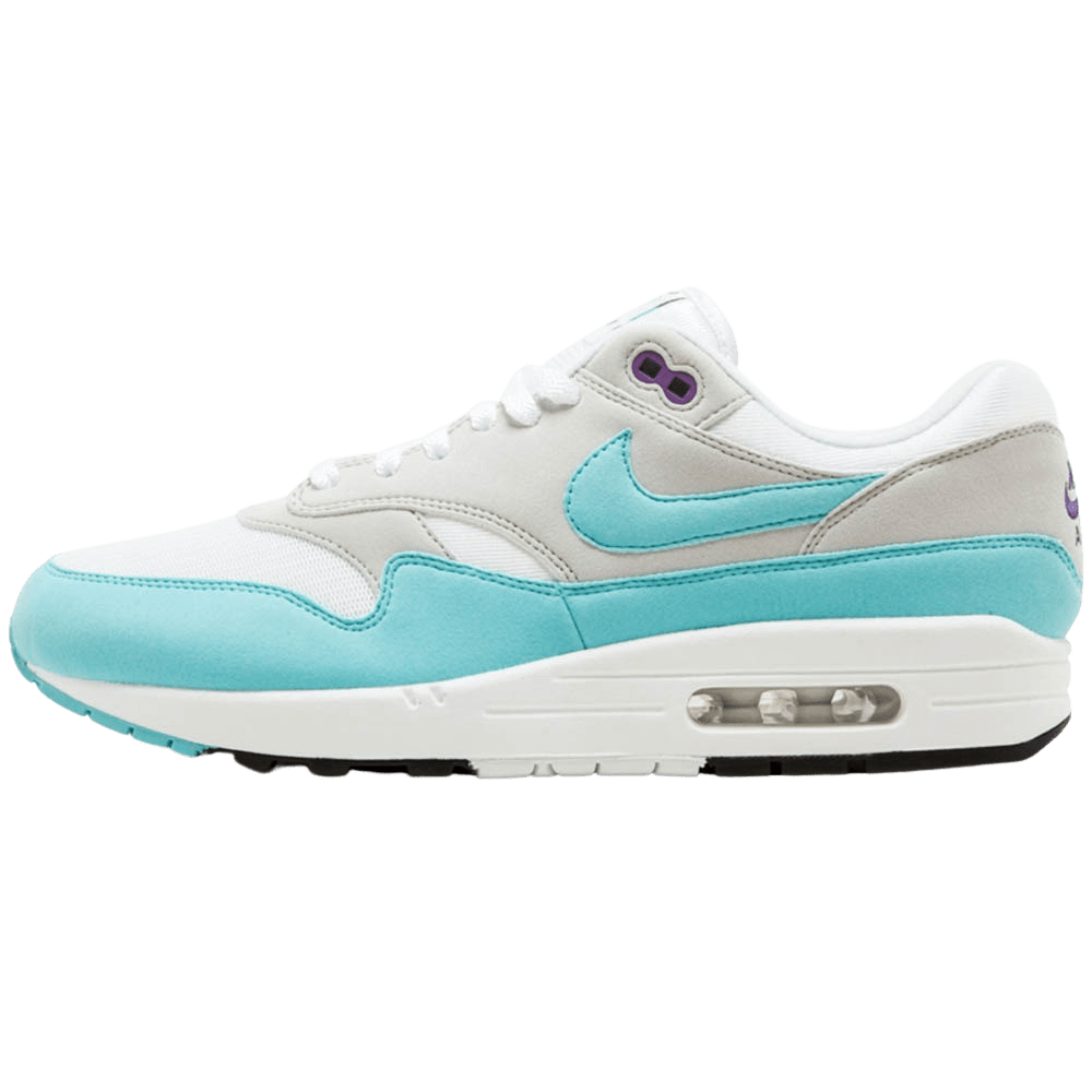 Nike Air Max 1 Anniversary Aqua — UK 3 | EU 35.5 | US 3.5 — Front View