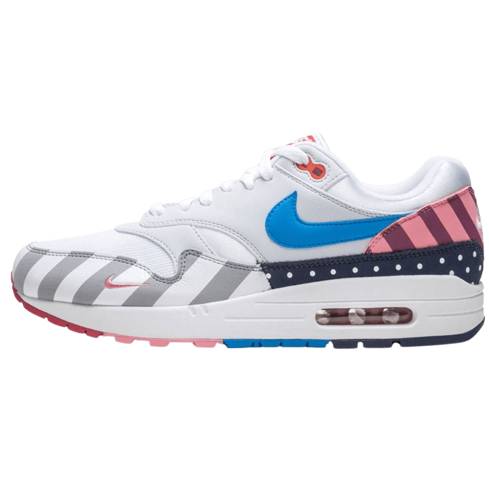 Parra x Nike Air Max 1 White Multi — UK 3 | EU 35.5 | US 3.5 — Front View