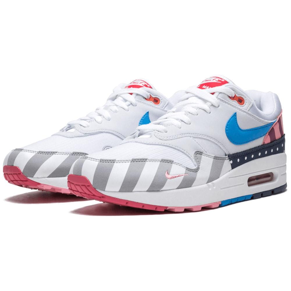 Parra x Nike Air Max 1 White Multi — UK 3 | EU 35.5 | US 3.5 — Side View