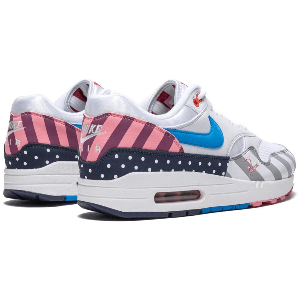 Parra x Nike Air Max 1 White Multi — UK 3 | EU 35.5 | US 3.5 — Back View