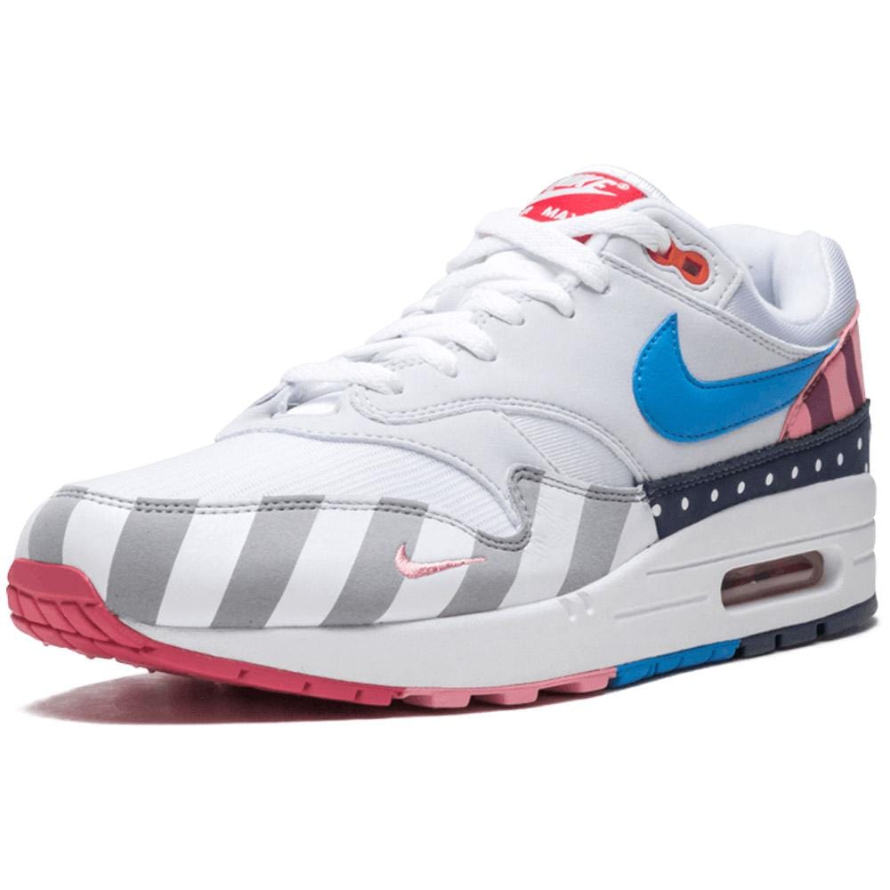 Parra x Nike Air Max 1 White Multi — UK 3 | EU 35.5 | US 3.5 — Top View