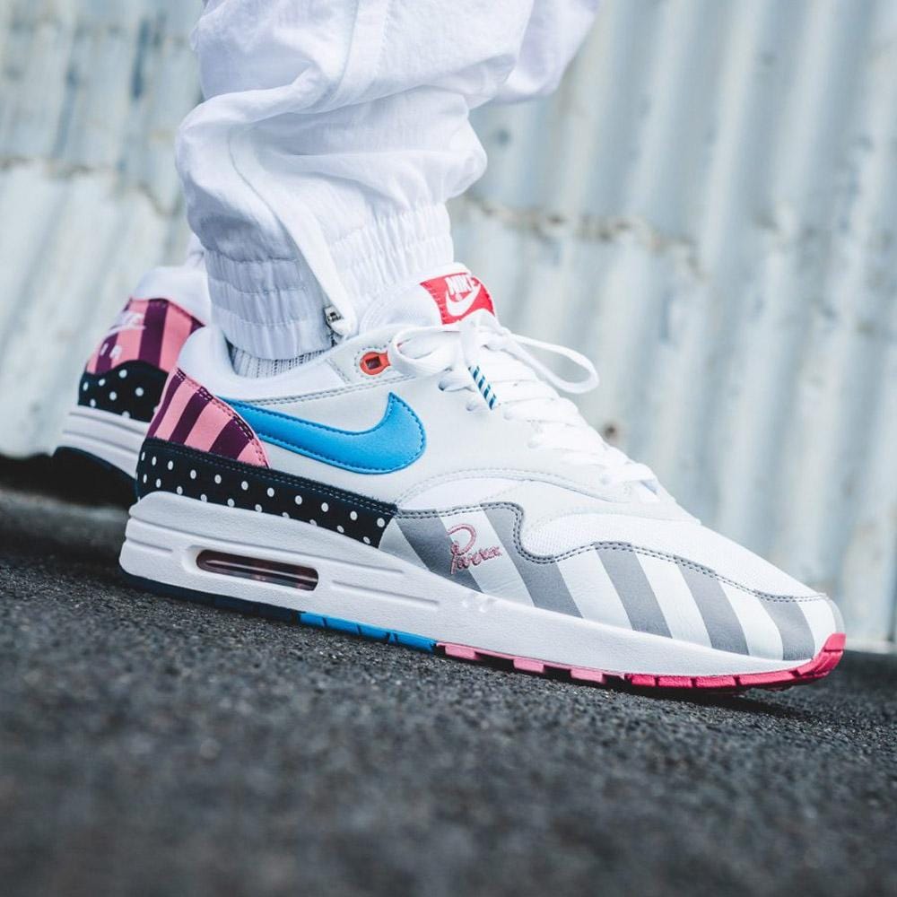 Parra x Nike Air Max 1 White Multi — UK 3 | EU 35.5 | US 3.5 — Alternate View 7