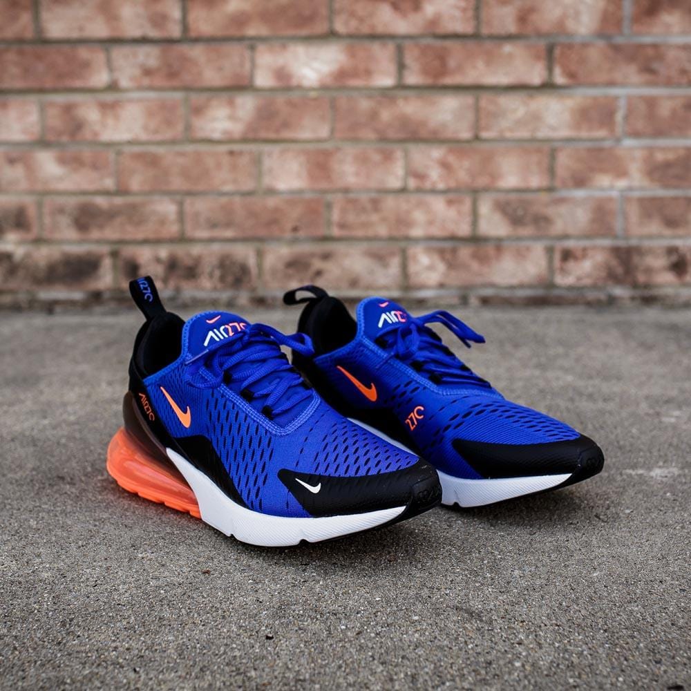 Nike Air Max 270 Racer 'Blue Crimson' — UK 3 | EU 35.5 | US 3.5 — Back View