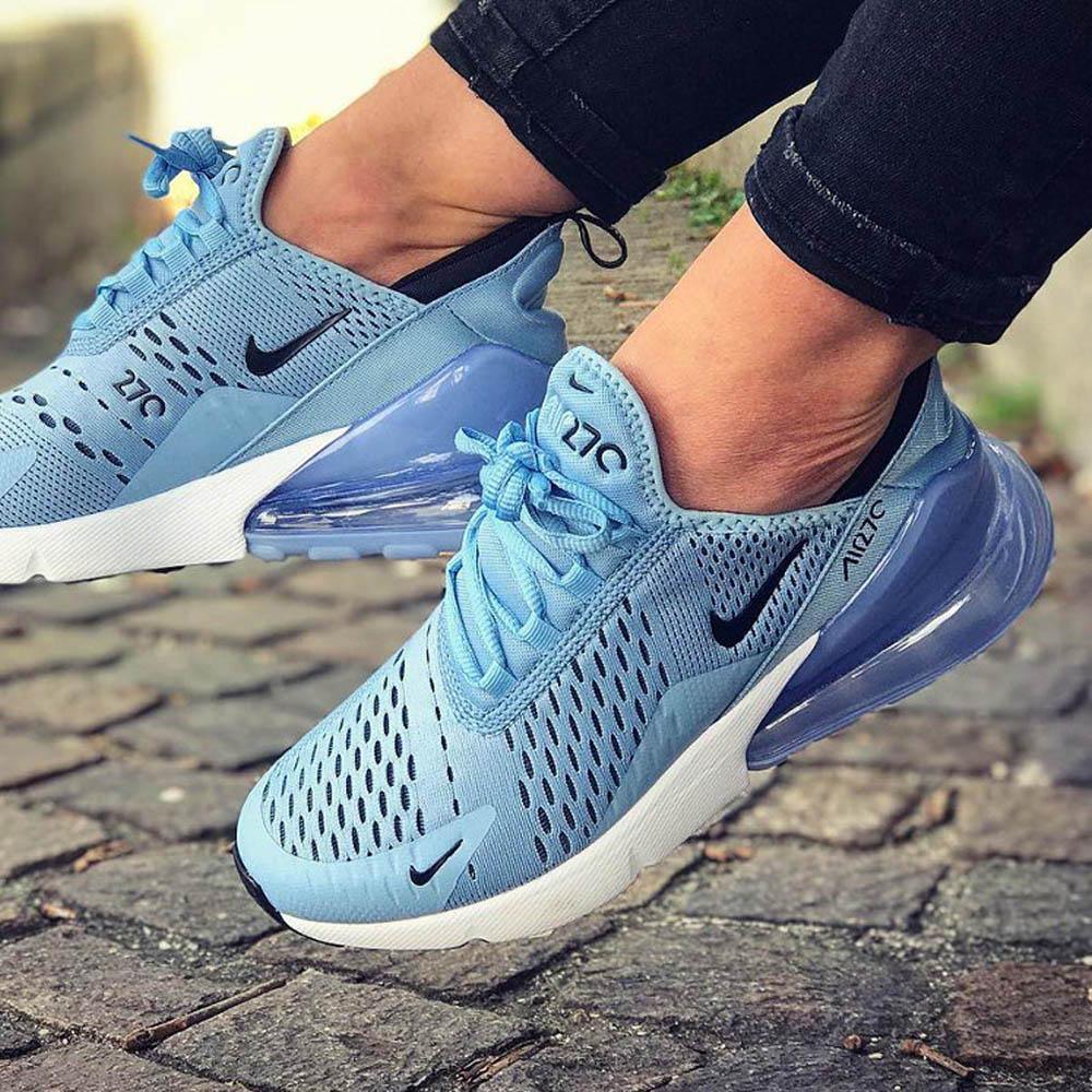 Nike Air Max 270 'Leche Blue' — UK 3 | EU 35.5 | US 3.5 — Lifestyle View