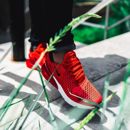 Nike Air Max 270 Habanero Red — UK 3 | EU 35.5 | US 3.5 — Lifestyle View