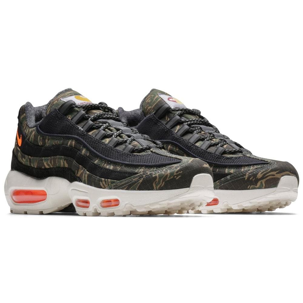 Carhartt x Nike Air Max 95 Camo Green — UK 3 | EU 35.5 | US 3.5 — Side View