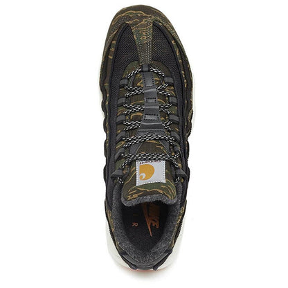 Carhartt x Nike Air Max 95 Camo Green — UK 3 | EU 35.5 | US 3.5 — Top View