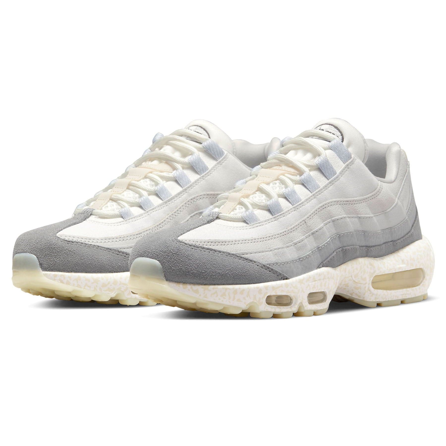 Nike Air Max 95 QS 'White Light Bone' — UK 3 | EU 35.5 | US 3.5 — Side View