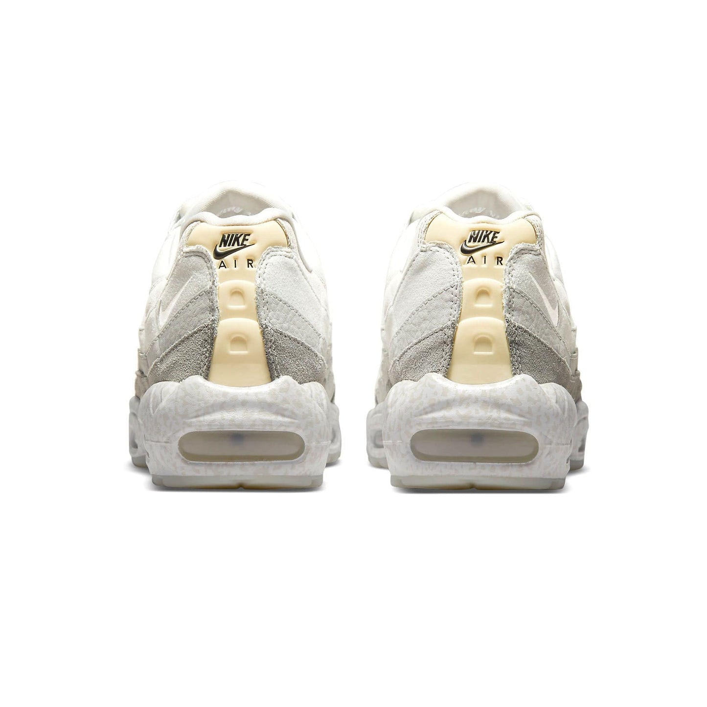 Nike Air Max 95 QS 'White Light Bone' — UK 3 | EU 35.5 | US 3.5 — Top View