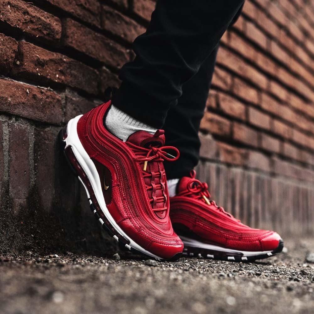 Nike Air Max 97 CR7 Red — UK 3 | EU 35.5 | US 3.5 — Lifestyle View