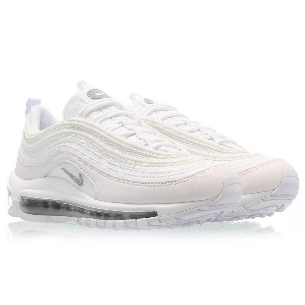 Nike Air Max 97 GS "White Wolf Grey" — UK 13.5 | EU 32 | US 1Y — Back View