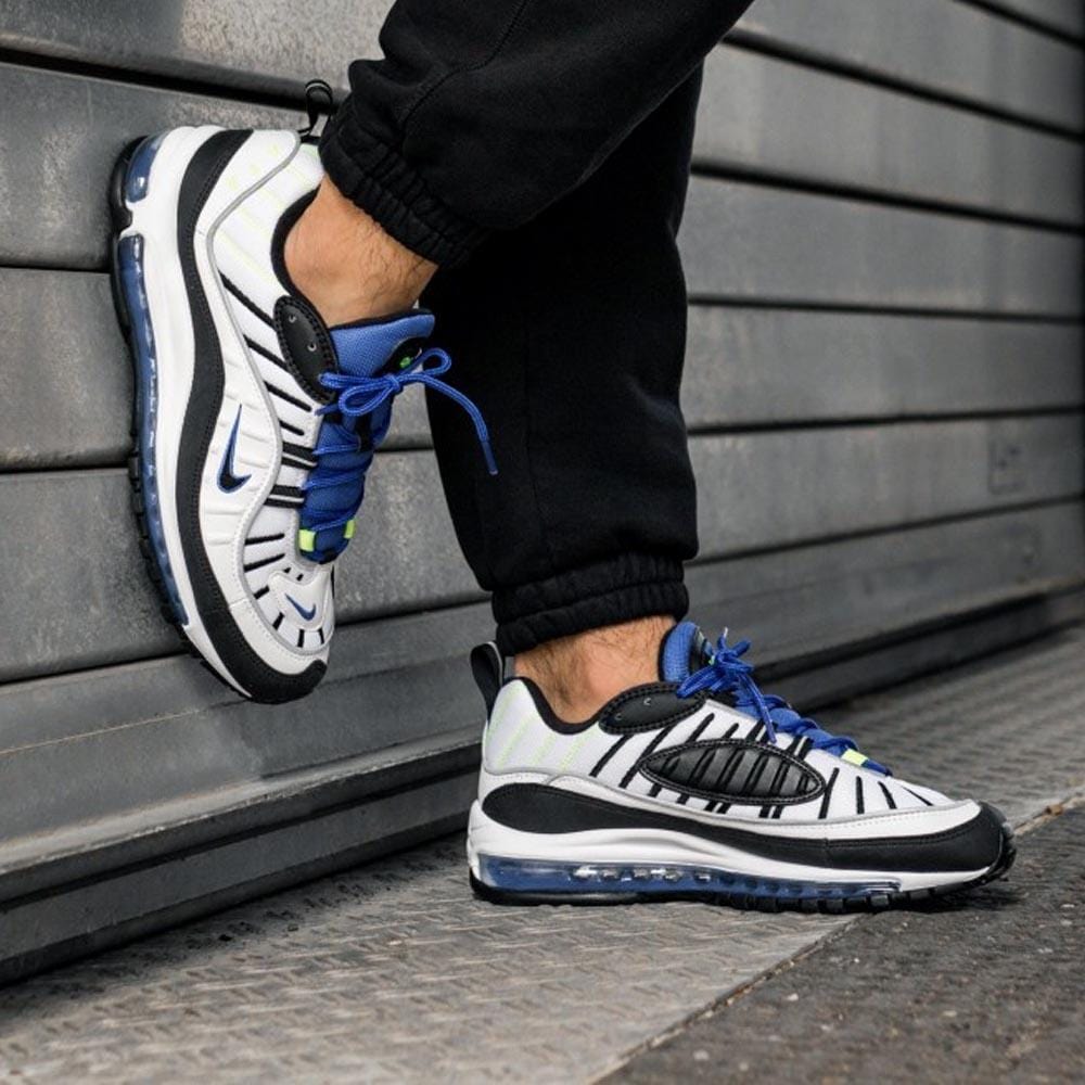 Nike Air Max 98 Racer Blue — UK 3 | EU 35.5 | US 3.5 — Detail View