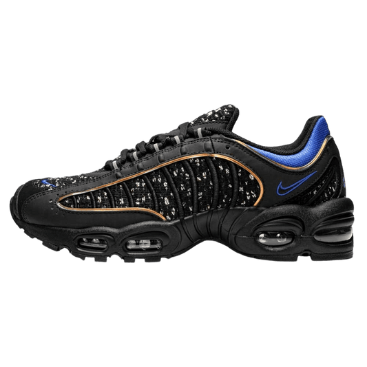 Supreme x Nike Air Tailwind 4 Black — UK 3 | EU 35.5 | US 3.5 — Front View