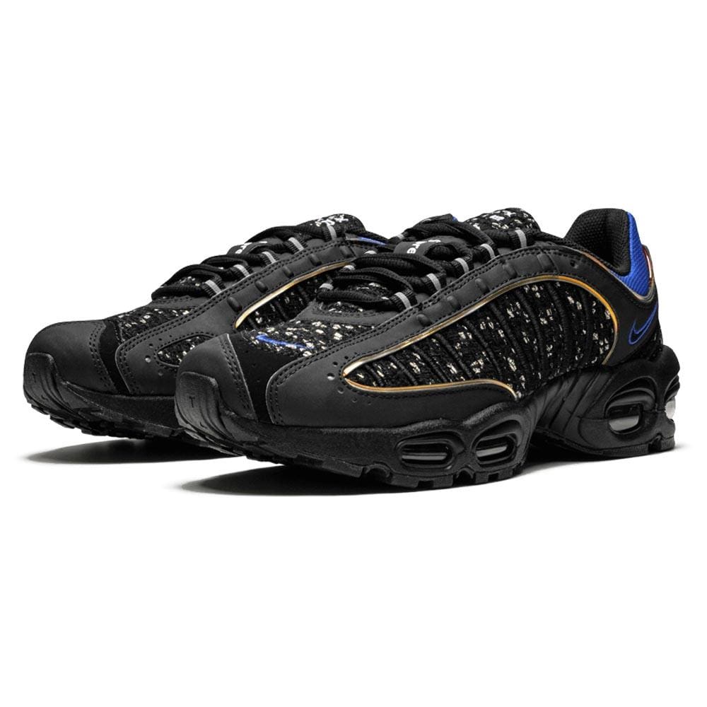 Supreme x Nike Air Tailwind 4 Black — UK 3 | EU 35.5 | US 3.5 — Side View