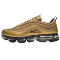 Nike Air VaporMax 97 "Gold" — UK 3 | EU 35.5 | US 3.5 — Front View