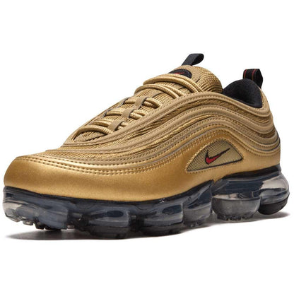 Nike Air VaporMax 97 "Gold" — UK 3 | EU 35.5 | US 3.5 — Top View