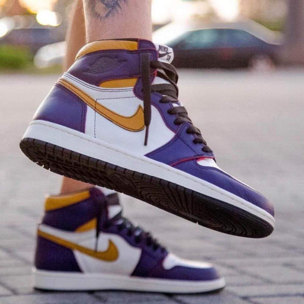Air Jordan 1 Retro High SB 'LA To Chicago' — 3 UK | 35.5 EU — Lifestyle View
