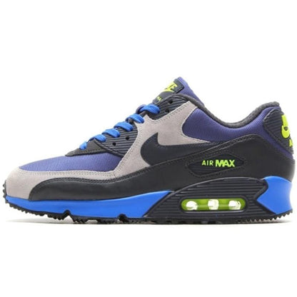 Nike Air Max 90 Winter PRM "Blue Recall-Dark Obsidian-Flat Silver" — UK 3 | EU 35.5 | US 3.5 — Front View