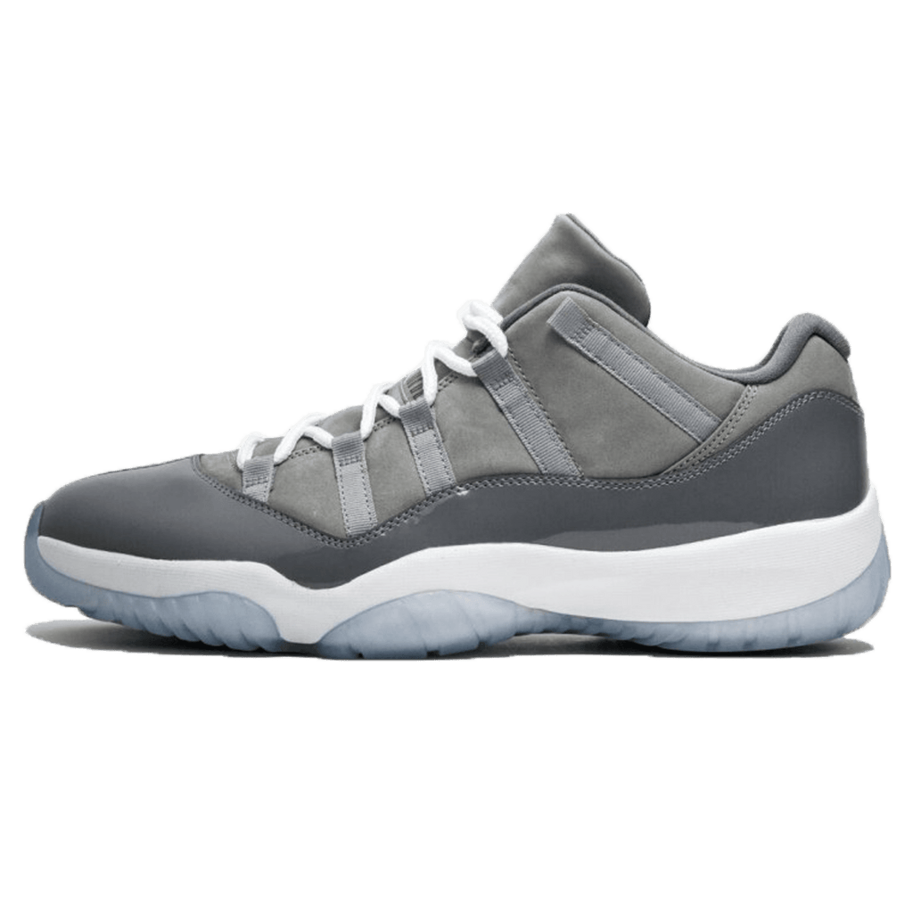 Air Jordan 11 Retro Low 'Cool Grey' — UK 3 | EU 35.5 | US 3.5 — Front View