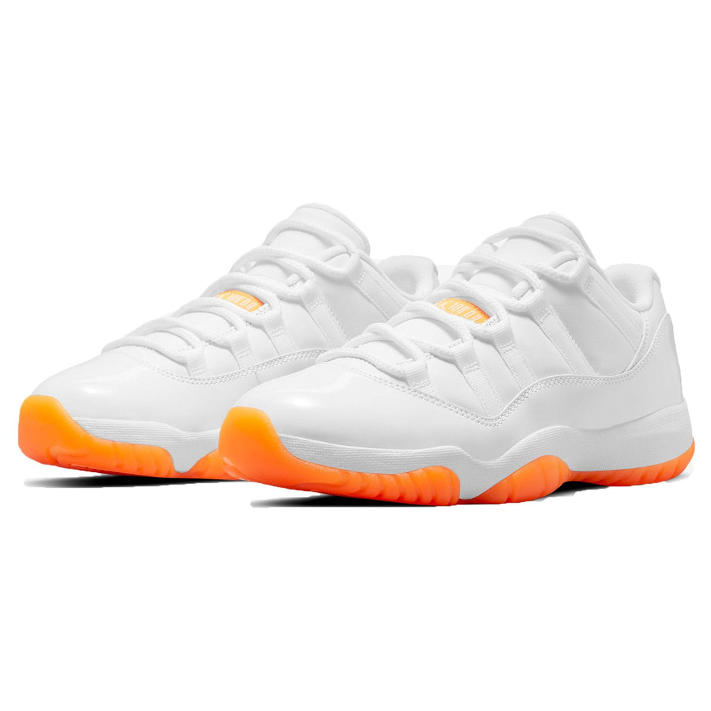 Air Jordan 11 Retro Low Wmns 'Bright Citrus' — UK 2.5 | EU 35.5 | US 5 — Side View