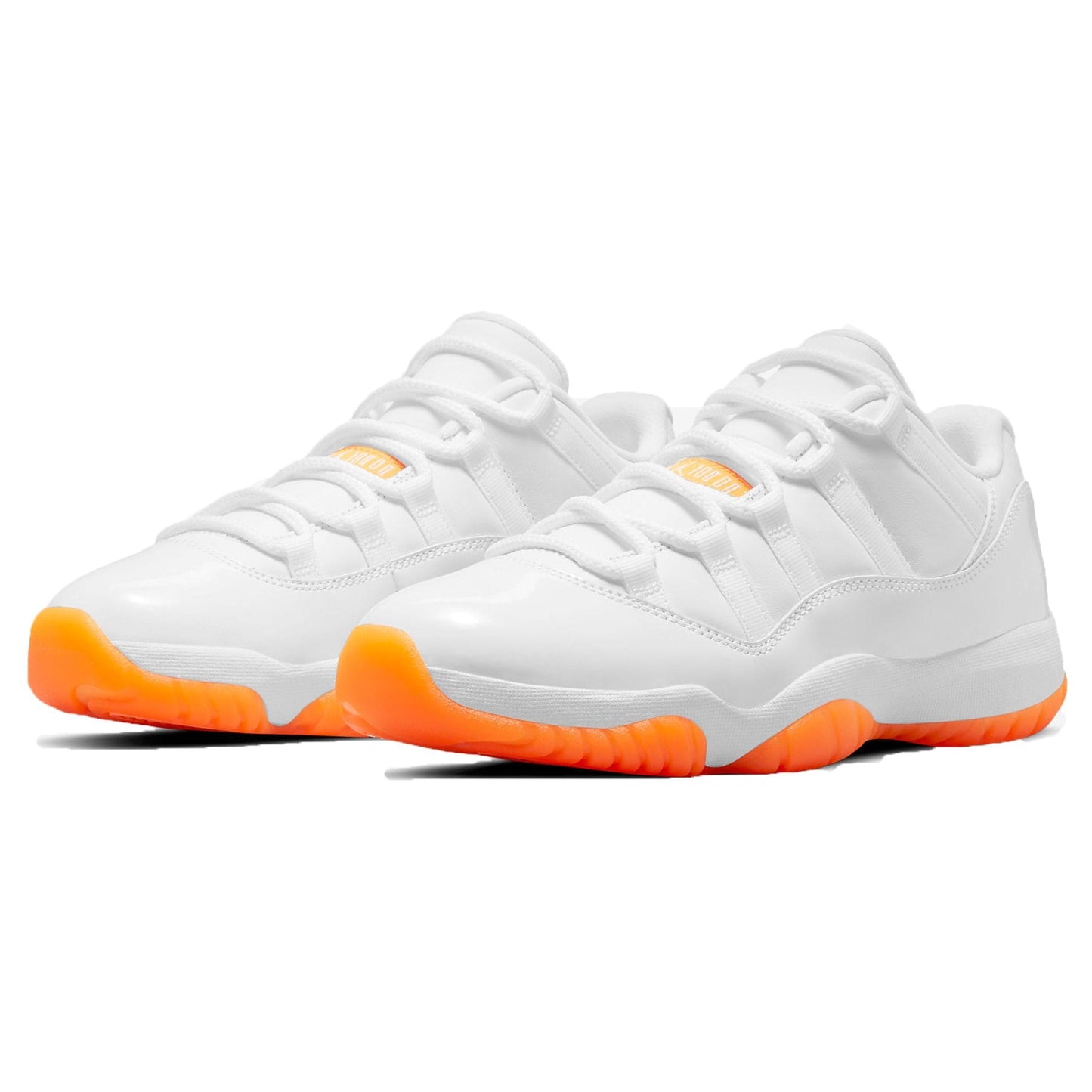 Air Jordan 11 Retro Low Wmns 'Bright Citrus' — UK 2.5 | EU 35.5 | US 5 — Side View