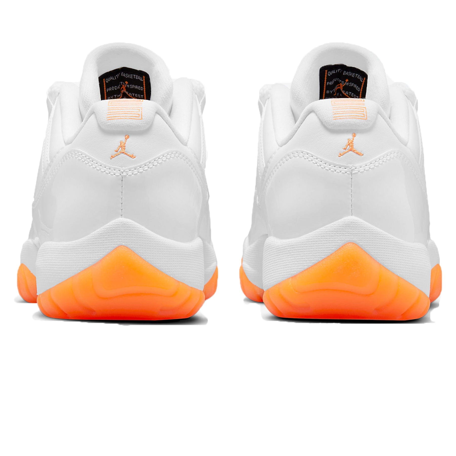 Air Jordan 11 Retro Low Wmns 'Bright Citrus' — UK 2.5 | EU 35.5 | US 5 — Back View