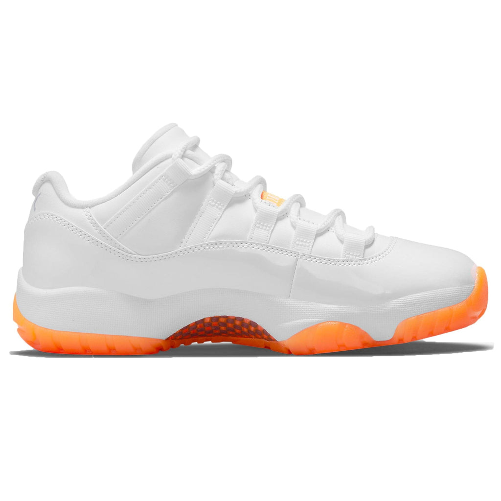 Air Jordan 11 Retro Low Wmns 'Bright Citrus' — UK 2.5 | EU 35.5 | US 5 — Top View