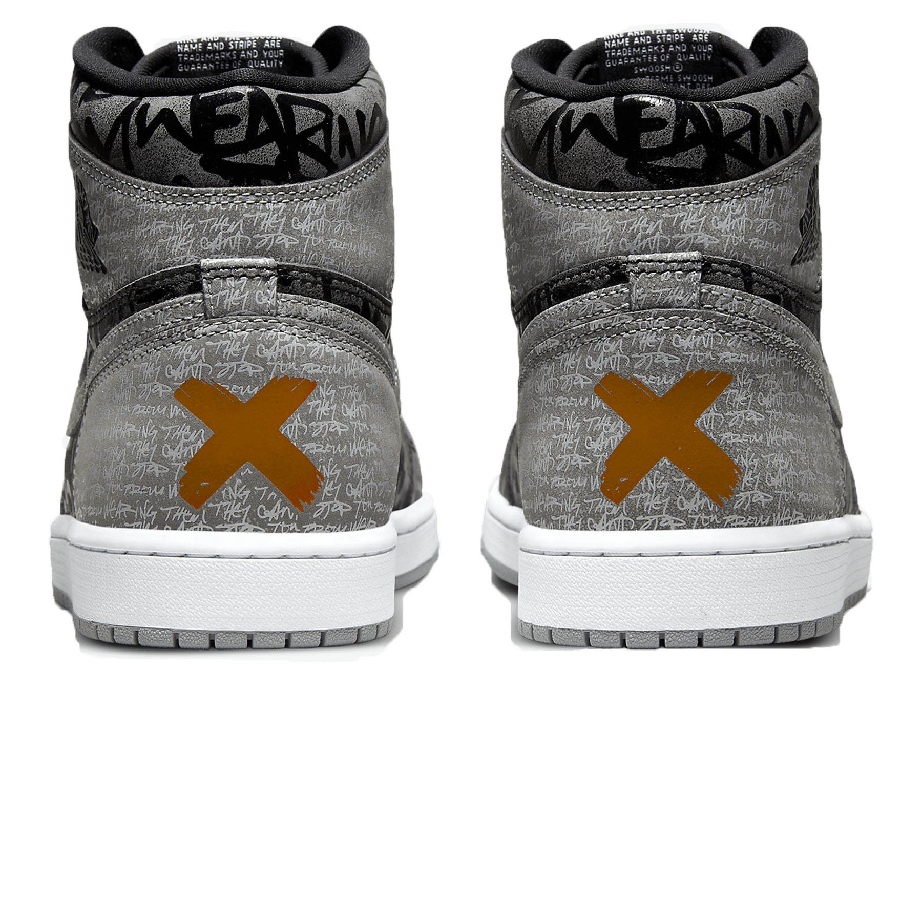 Air Jordan 1 High OG 'Rebellionaire' — UK 3 | EU 35.5 | US 3.5 — Back View