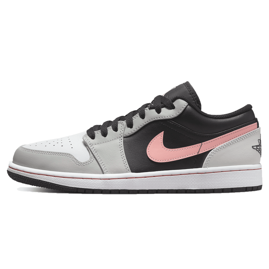 Air Jordan 1 Low 'Black Grey Pink' — UK 3 | EU 35.5 | US 3.5 — Front View