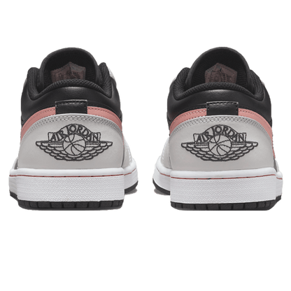 Air Jordan 1 Low 'Black Grey Pink' — UK 3 | EU 35.5 | US 3.5 — Back View