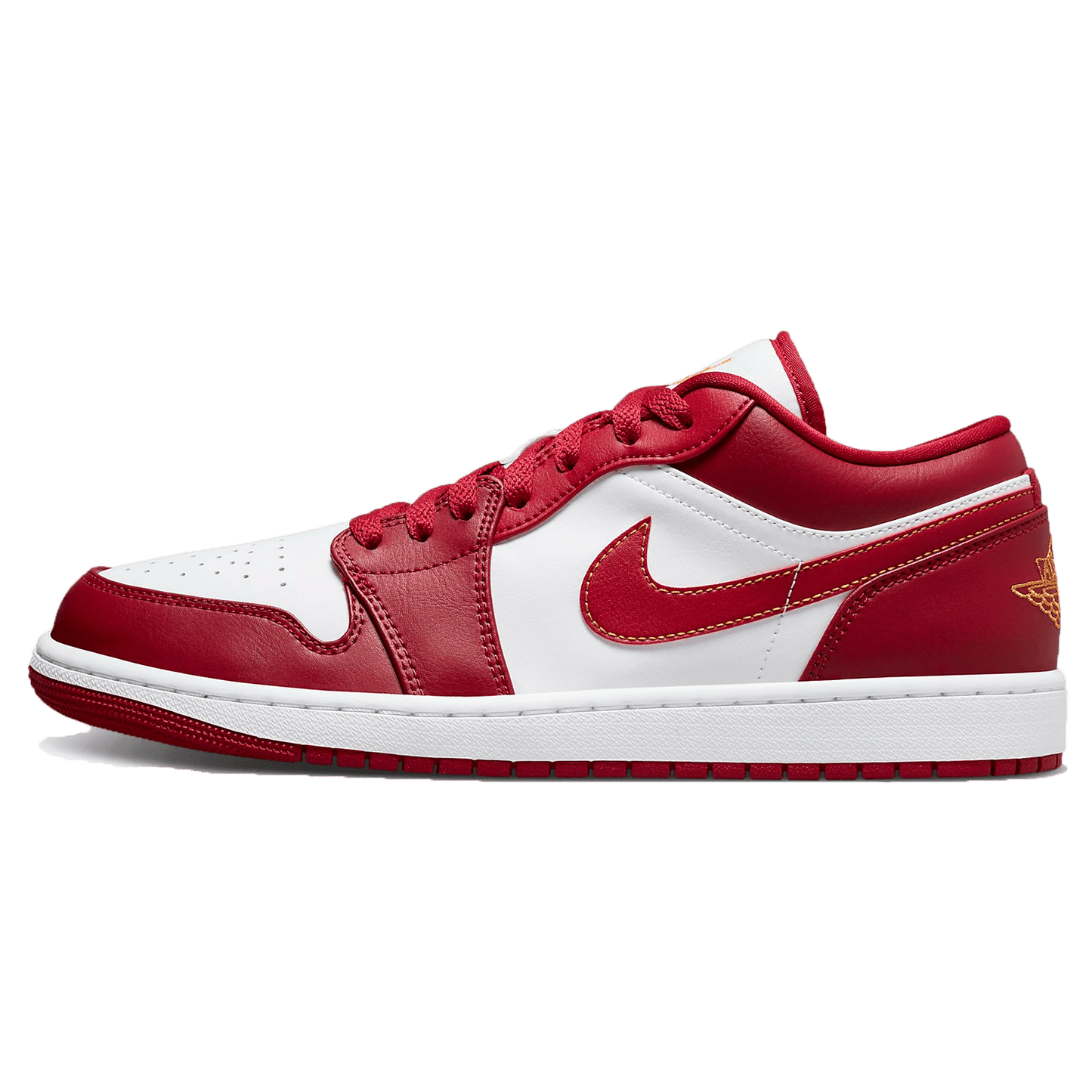 Air Jordan 1 Low Cardinal Red — UK 3 | EU 35.5 | US 3.5 — Front View
