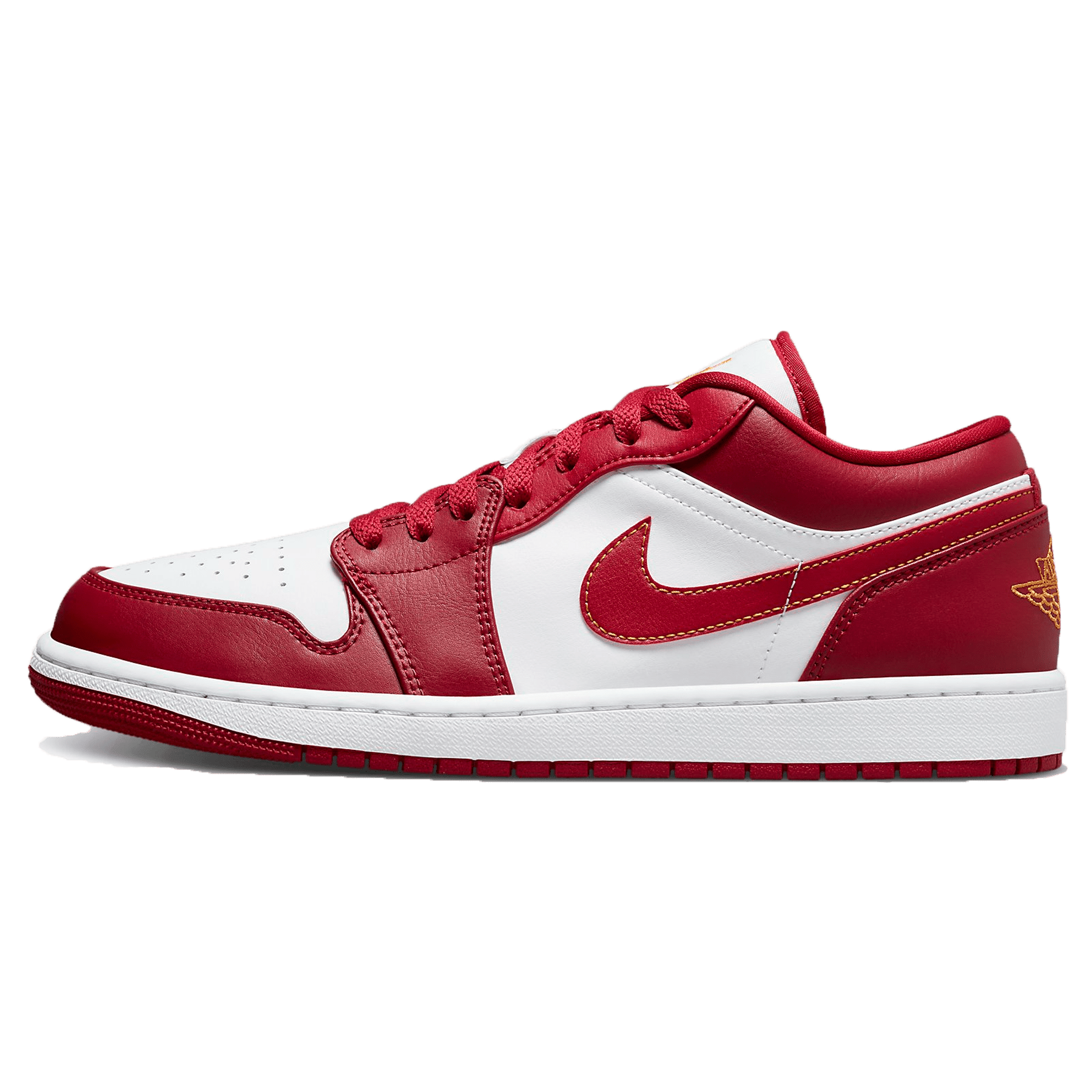 Air Jordan 1 Low Cardinal Red — UK 3 | EU 35.5 | US 3.5 — Front View
