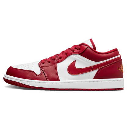 Air Jordan 1 Low Cardinal Red — UK 3 | EU 35.5 | US 3.5 — Front View