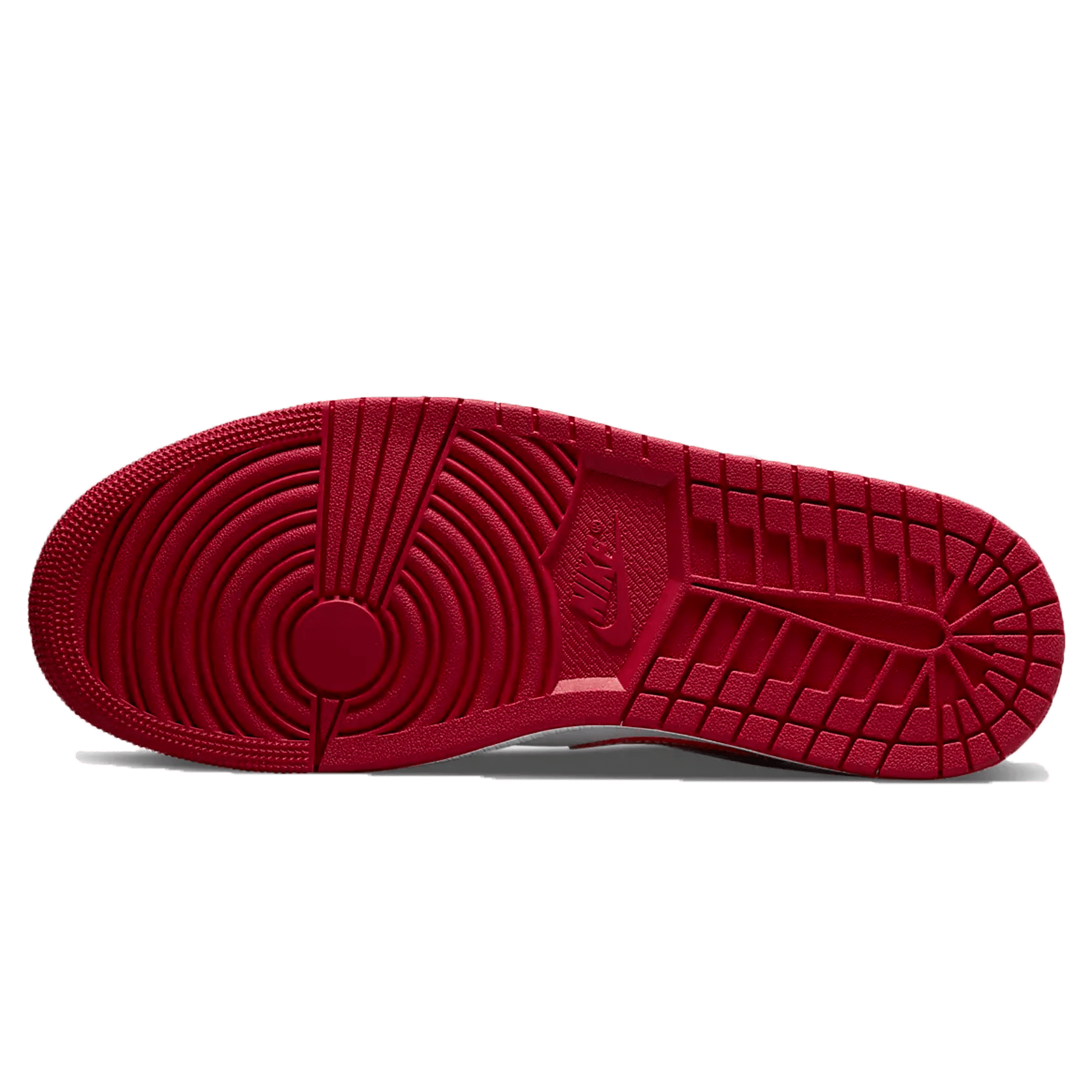 Air Jordan 1 Low Cardinal Red — UK 3 | EU 35.5 | US 3.5 — Top View