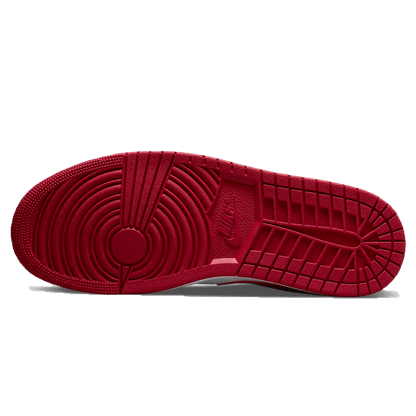 Air Jordan 1 Low Cardinal Red — UK 3 | EU 35.5 | US 3.5 — Top View