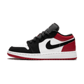 Air Jordan 1 Low GS 'Black Toe' — UK 13.5 | EU 32 | US 1Y — Front View