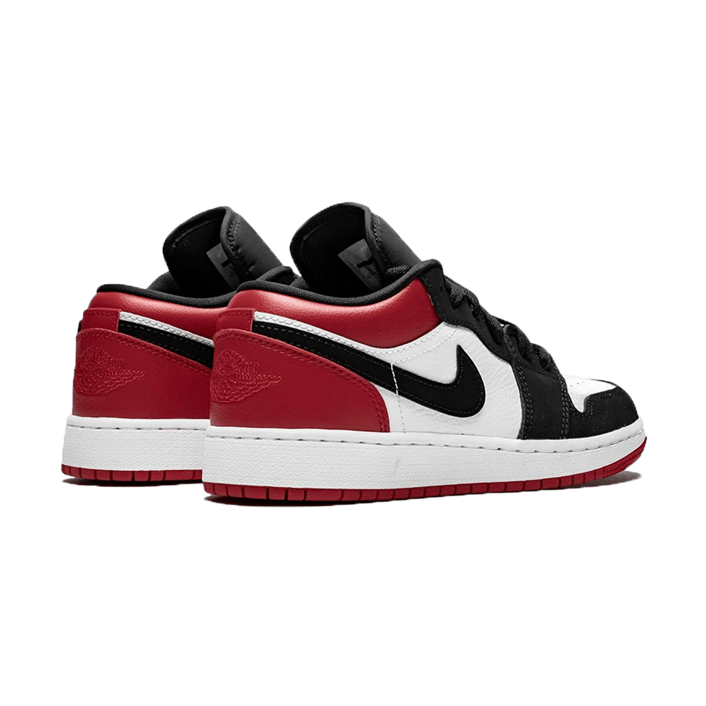Air Jordan 1 Low GS 'Black Toe' — UK 13.5 | EU 32 | US 1Y — Back View