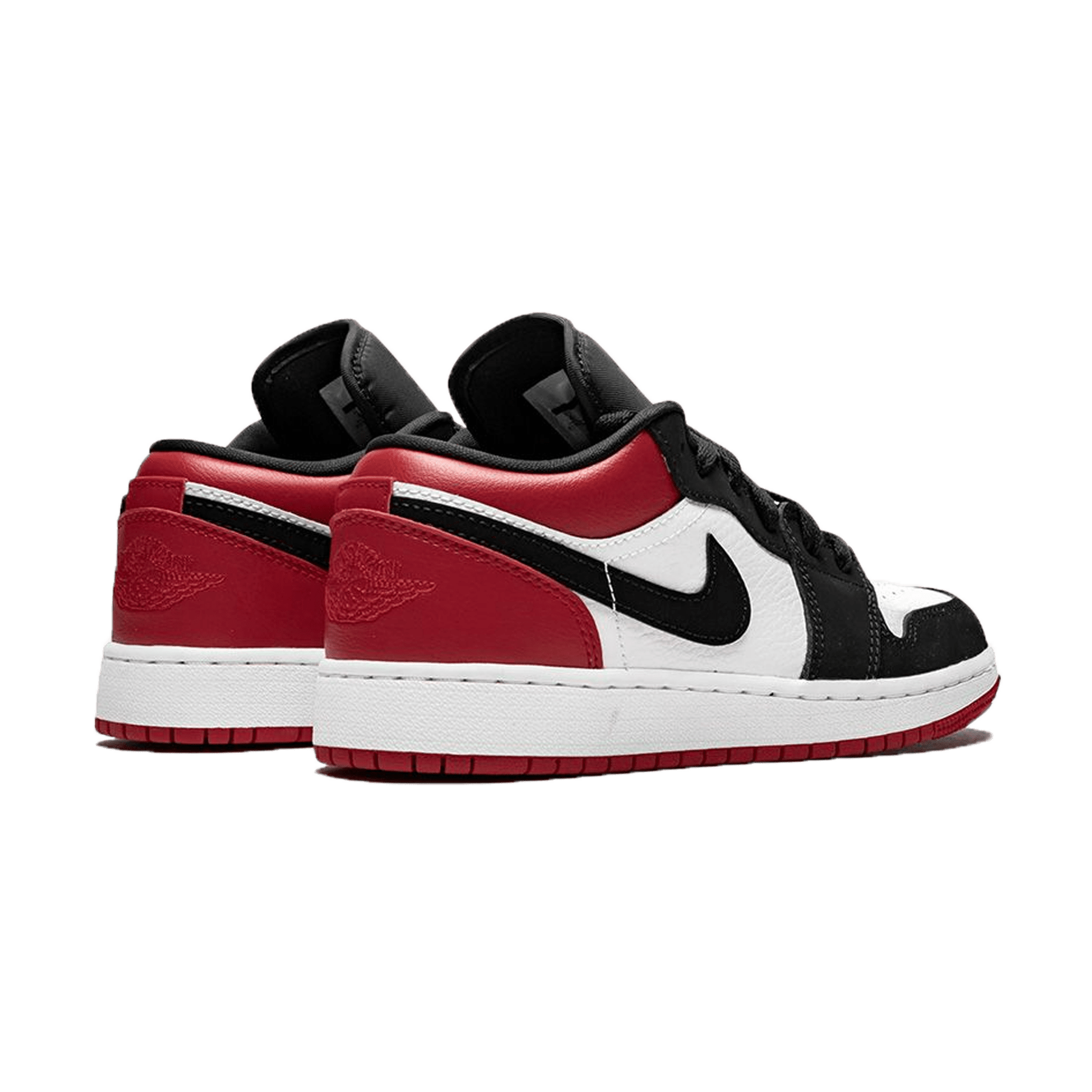 Air Jordan 1 Low GS 'Black Toe' — UK 13.5 | EU 32 | US 1Y — Back View