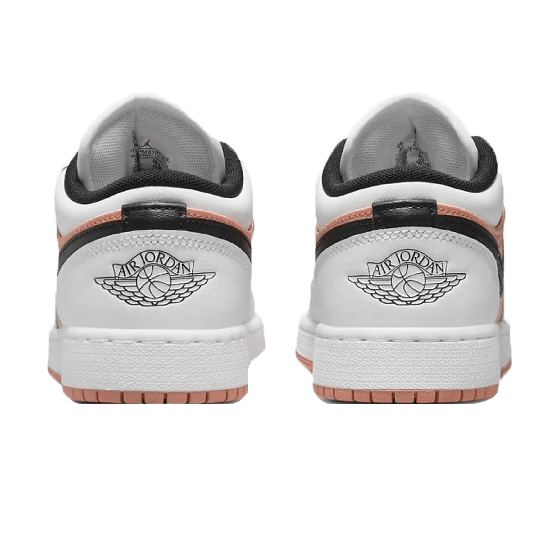 Air Jordan 1 Low GS 'Light Madder Root' — UK 13.5 | EU 32 | US 1Y — Back View