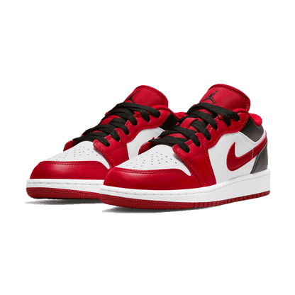 Air Jordan 1 Low GS 'Reverse Black Toe' — UK 13.5 | EU 32 | US 1Y — Side View
