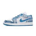 Air Jordan 1 Low GS 'Washed Denim' — UK 13.5 | EU 32 | US 1Y — Front View