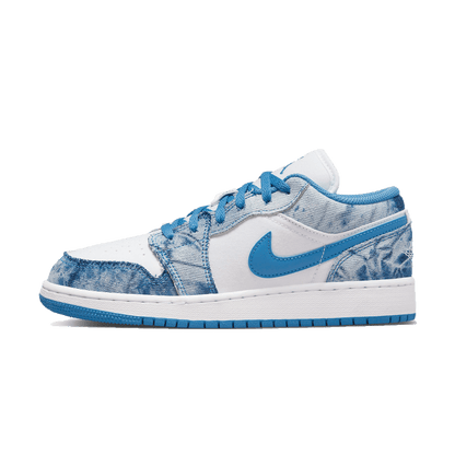 Air Jordan 1 Low GS 'Washed Denim' — UK 13.5 | EU 32 | US 1Y — Front View