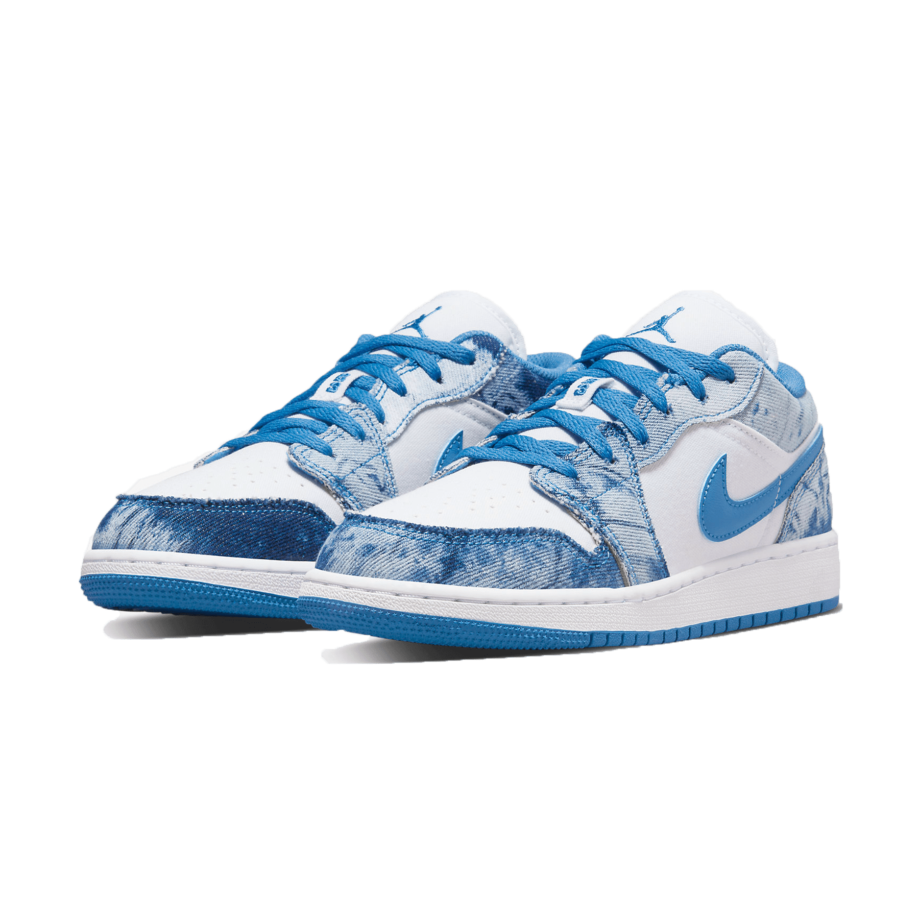 Air Jordan 1 Low GS 'Washed Denim' — UK 13.5 | EU 32 | US 1Y — Side View