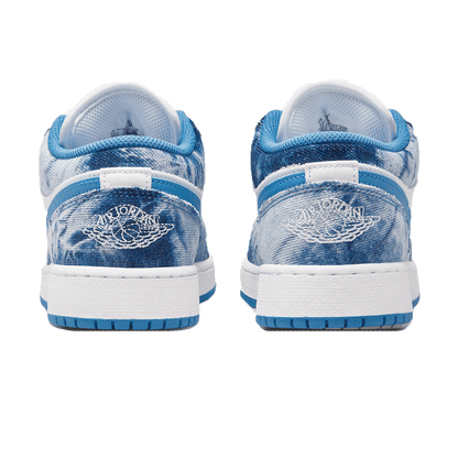 Air Jordan 1 Low GS 'Washed Denim' — UK 13.5 | EU 32 | US 1Y — Back View