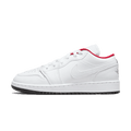Air Jordan 1 Low GS White Black Infrared — UK 13.5 | EU 32 | US 1Y — Front View