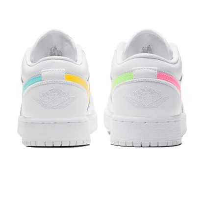 Air Jordan 1 Low GS 'White Neon' — UK 13.5 | EU 32 | US 1Y — Back View