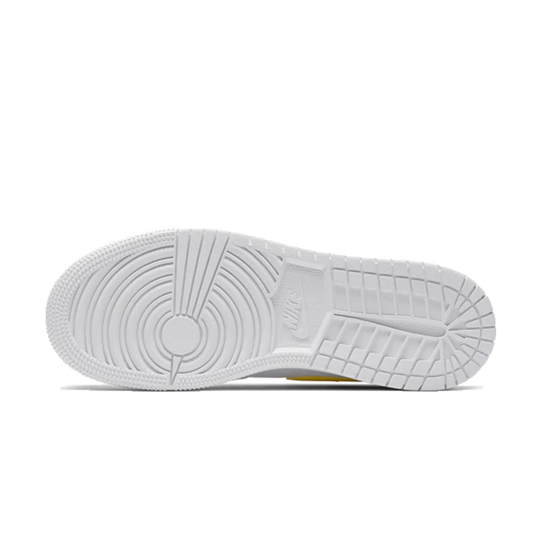 Air Jordan 1 Low GS 'White Neon' — UK 13.5 | EU 32 | US 1Y — Top View