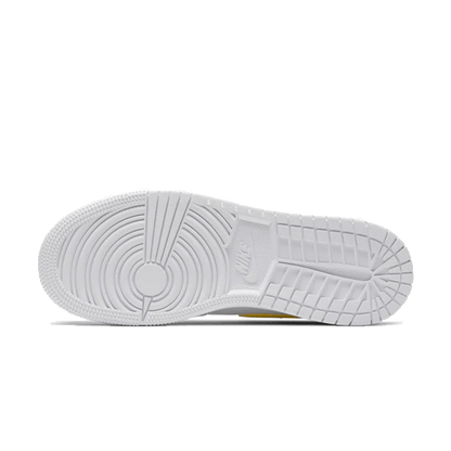 Air Jordan 1 Low GS 'White Neon' — UK 13.5 | EU 32 | US 1Y — Top View
