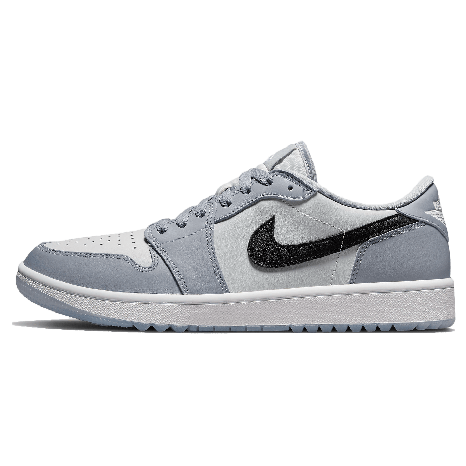 Air Jordan 1 Low Golf Wolf Grey — UK 3 | EU 35.5 | US 3.5 — Front View