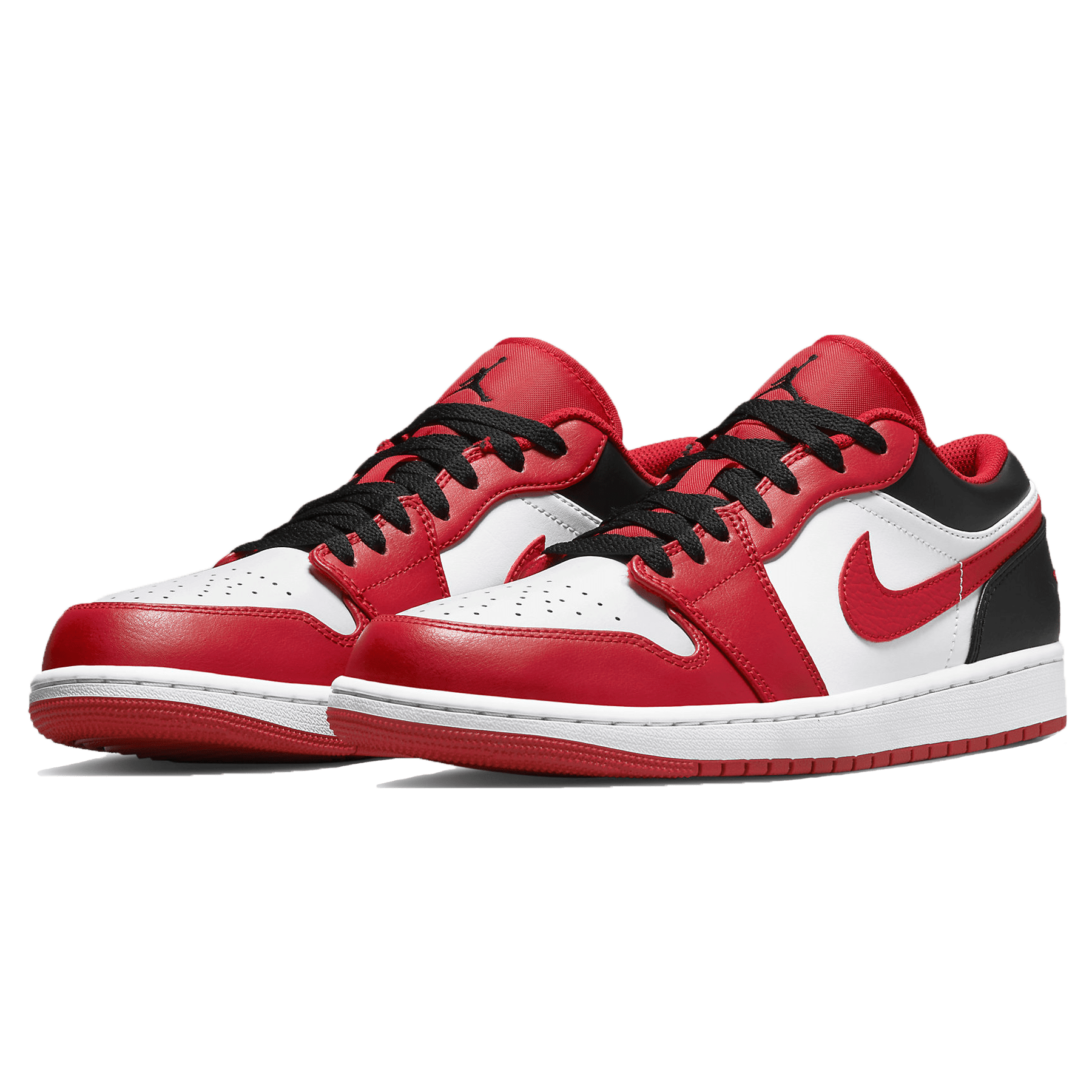 Air Jordan 1 Low 'Reverse Black Toe' — UK 3 | EU 35.5 | US 3.5 — Side View